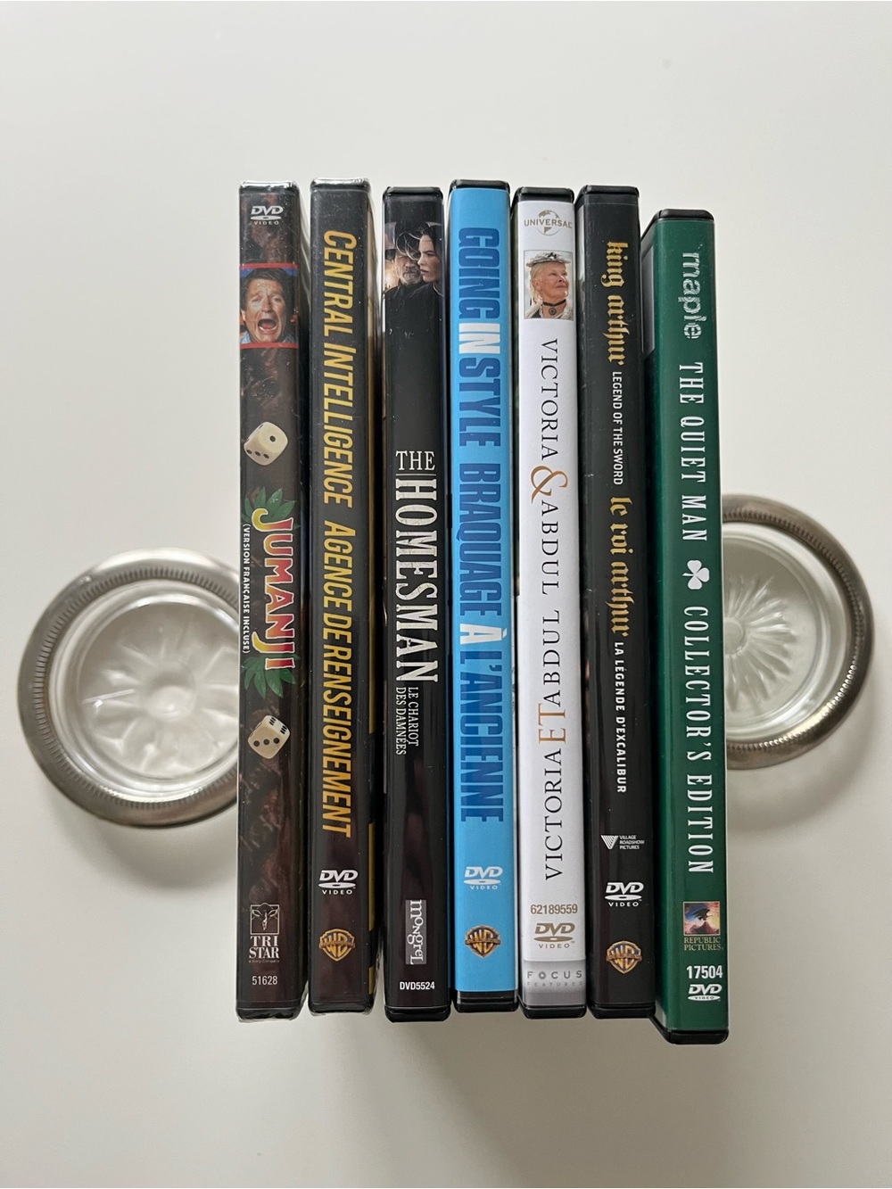 Assorted DVD Movie Lot, 7 DVD movie collection